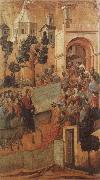 Duccio di Buoninsegna Christ Entering Jerusalem oil painting reproduction